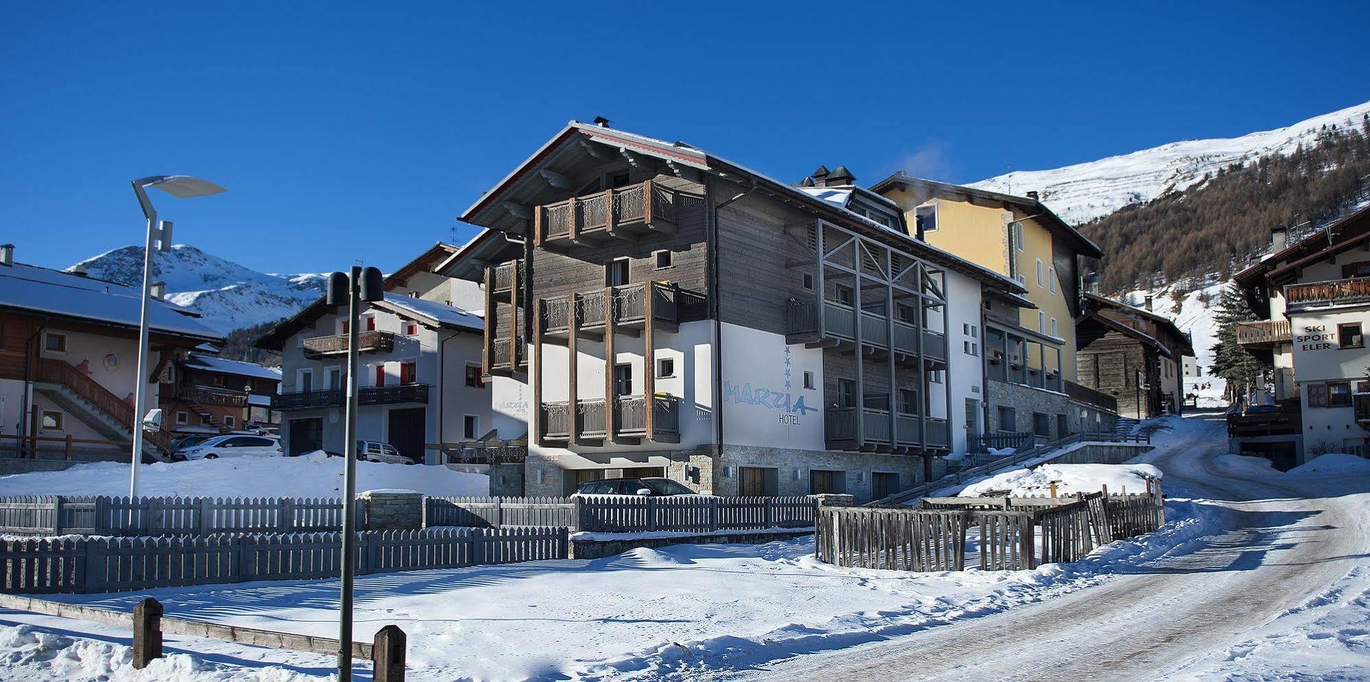 Hotel Marzia Livigno Kültér fotó