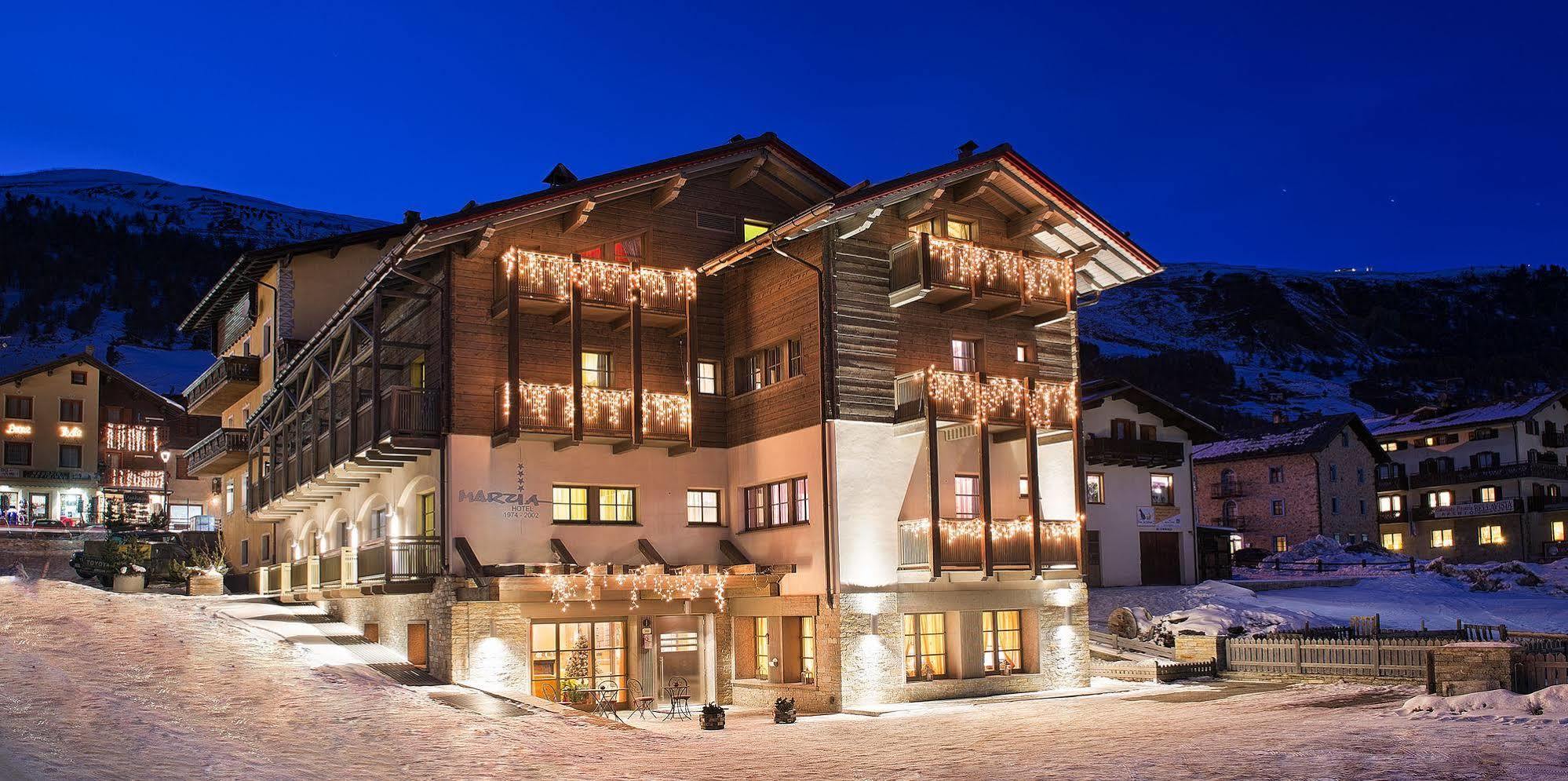 Hotel Marzia Livigno Kültér fotó